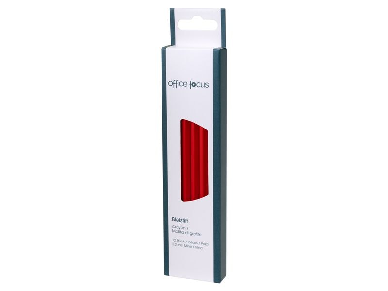 office focus Bleistift Office Focus 12 Stück HB-Bleistift mit bruchfester Mine