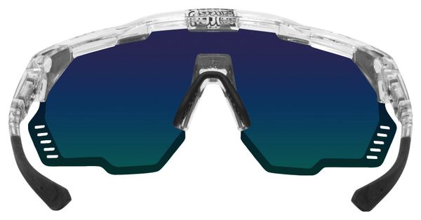 Scicon Sports Aeroshade Kunken Lunettes De Soleil De Performance Sportive (Multimirror Bleu Scnpp/Briller)