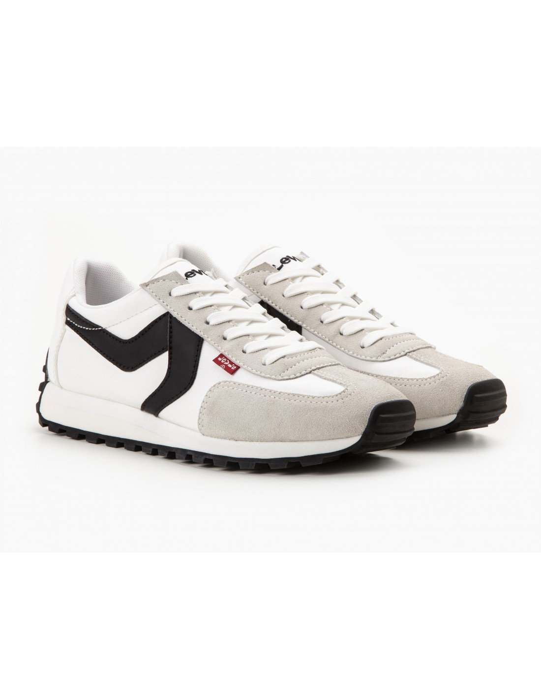levi's Baskets de ville Homme stryder red tab Blanc/gris/noir