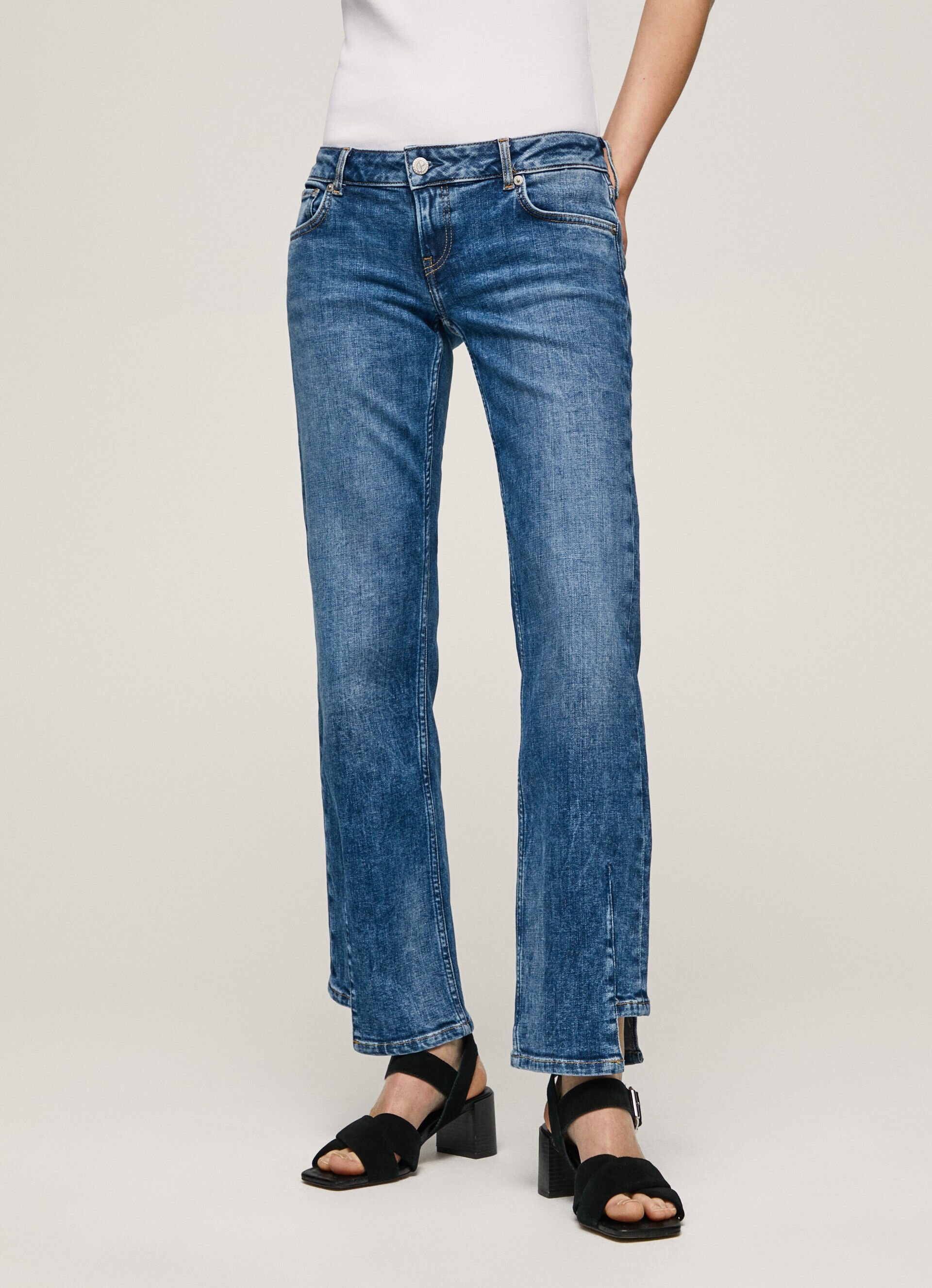 JEAN ALEX FIT RECTO TIRO BAJO - jeans