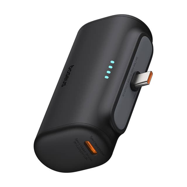 Powerbank Baseus Compact 5000mAh, 20W, USB-C (czarny)