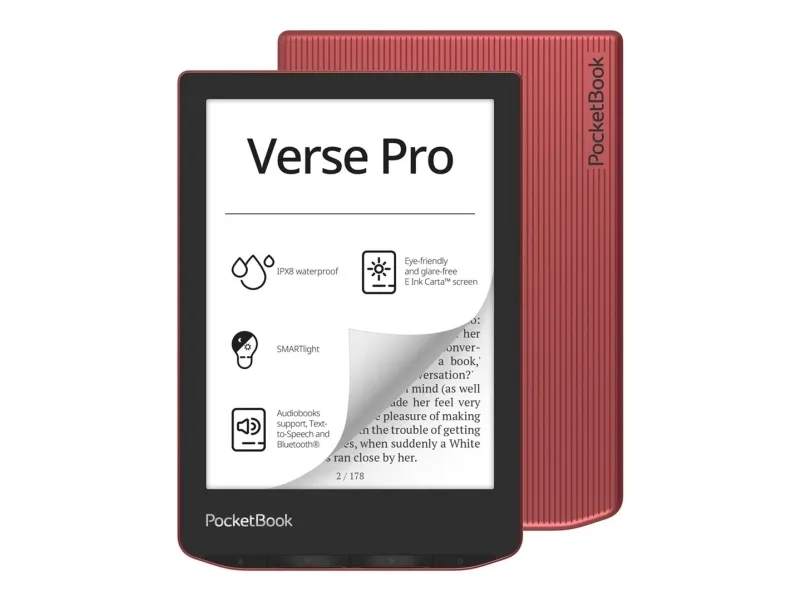 PocketBook Verse PRO - eBook læser - Linux 3.10.65 - 16 GB - 6
