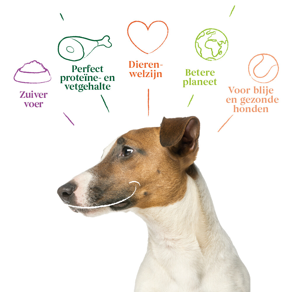 Yarrah Bio Hondenvoer Adult Small Breed Kip2 kg