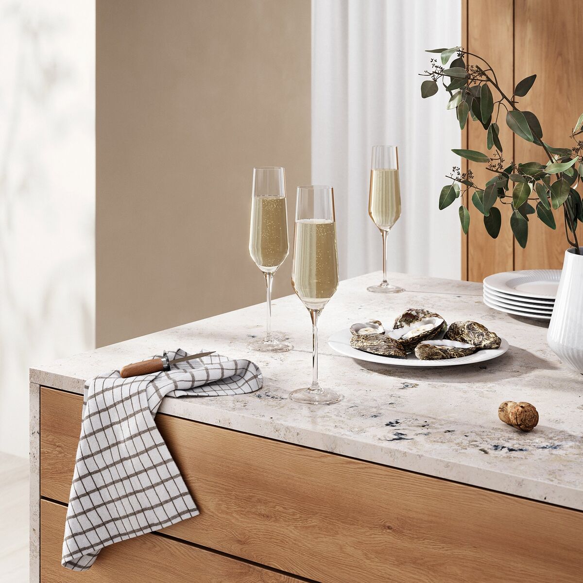 Champagneglass Legio Nova 6 stk.