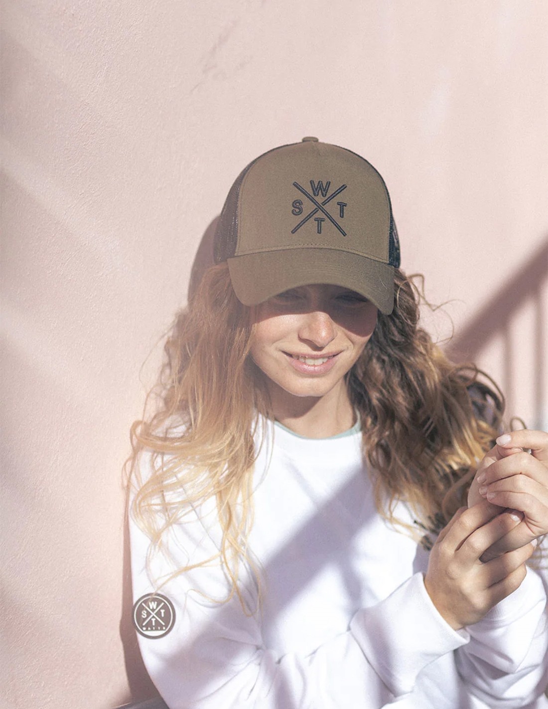 watts Casquette Tribe Trucker Kaki