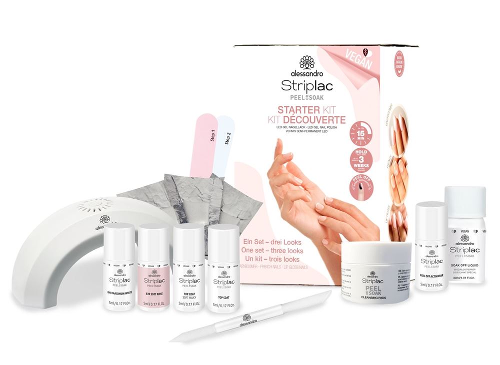 ALESSANDRO INTERNATIONAL Striplac 3In1 Starter Kit<br>1 Stück
