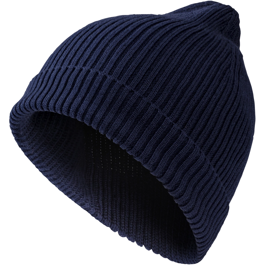 Sterntaler GOTS Strickmütze Rippe marine