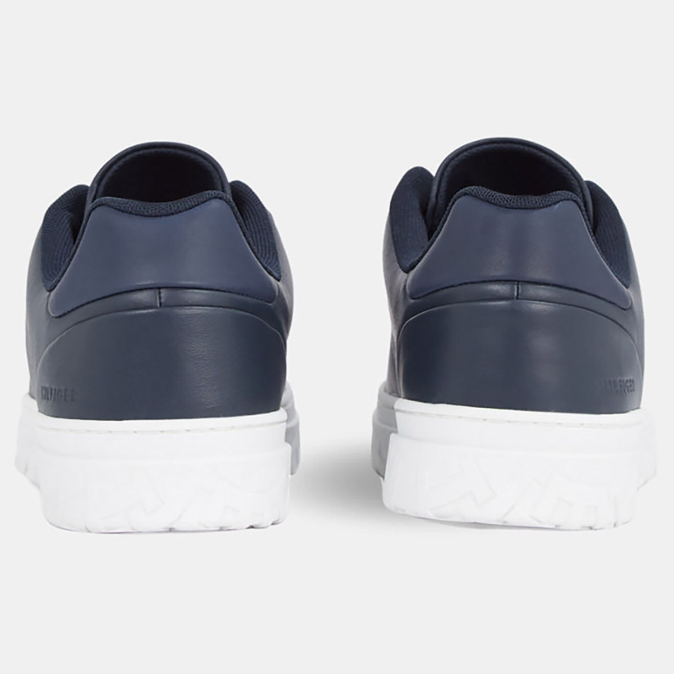 Tommy Hilfiger Baskets en Cuir Modern Court bleu marine