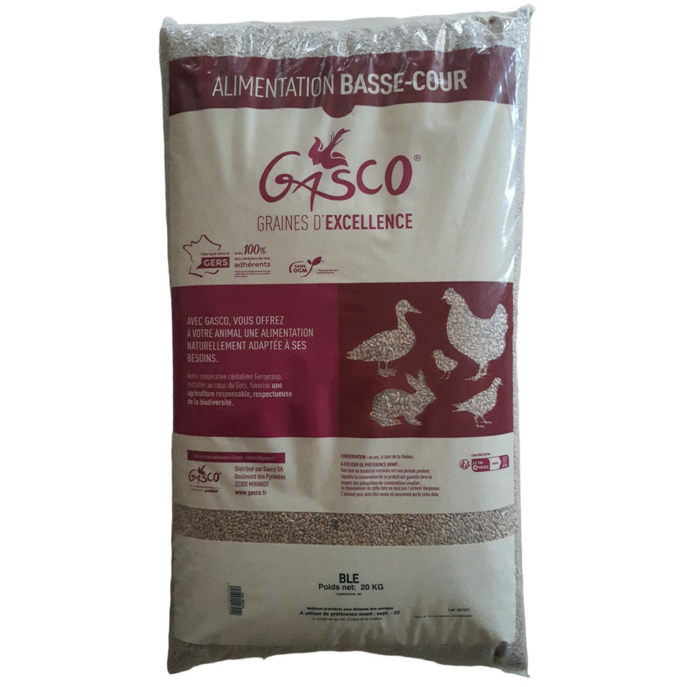 Blé 20 kg alimentation basse cour