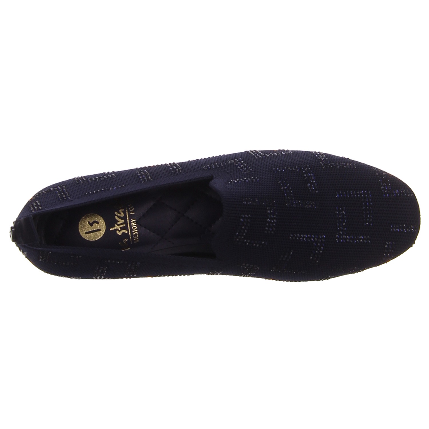 La Strada Slipper dunkelblau blau