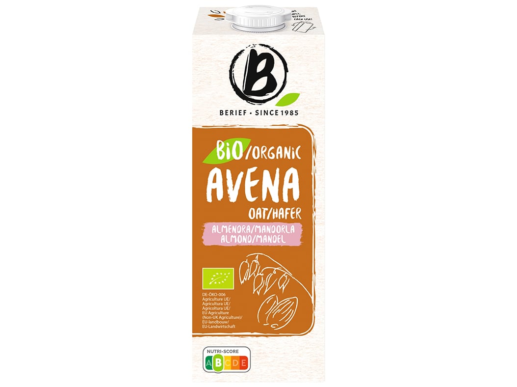 BEBIDA AVEIA E AMÊNDOA BERIEF BIO 1L