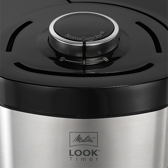 LOOK® Timer|Filterkaffeemaschine Schwarz