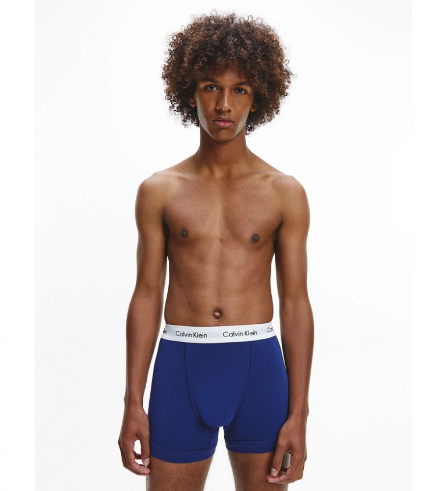 Conjunto de 3 cuecas boxer Calvin Klein