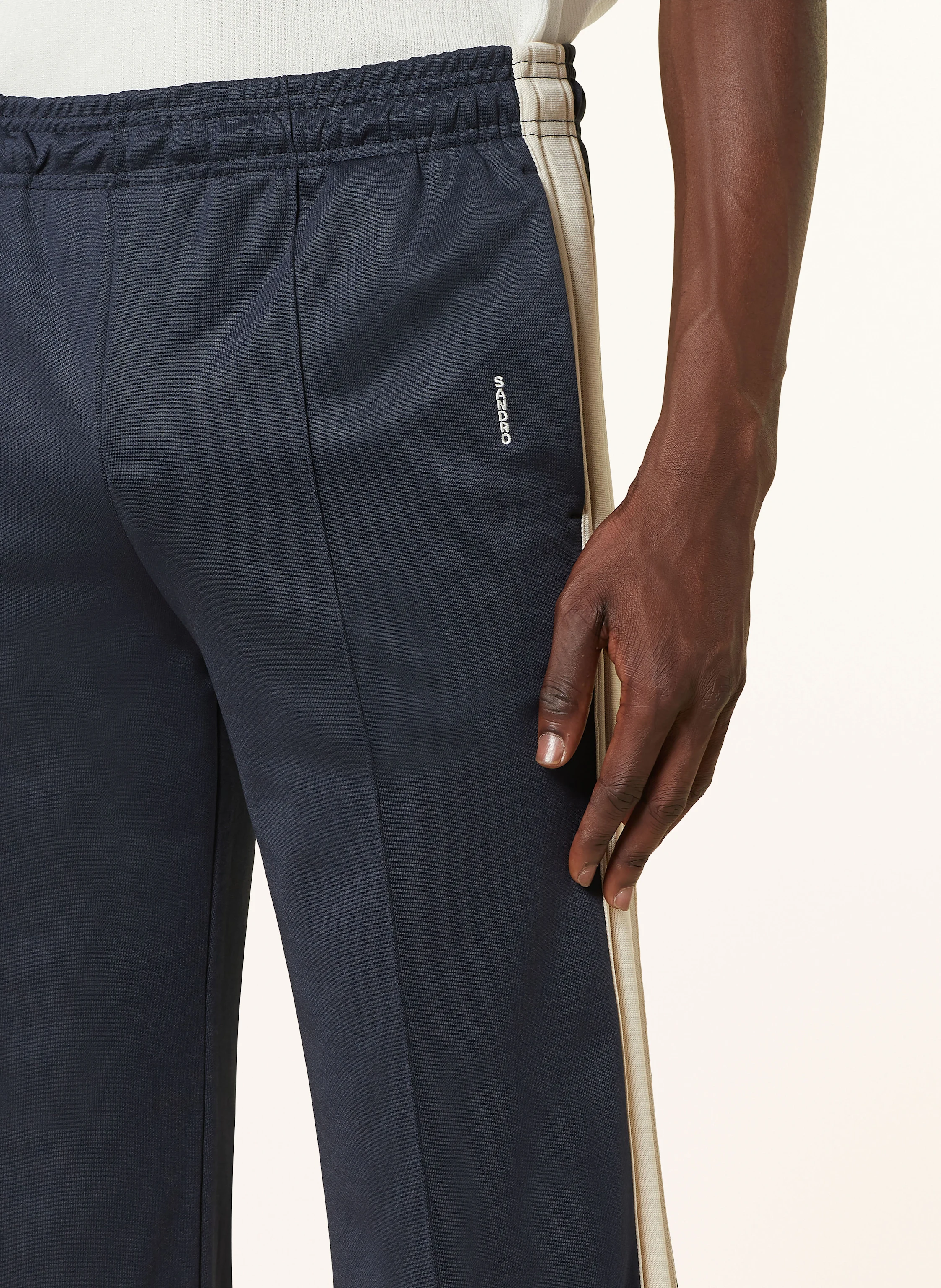 SANDRO Track Pants mit Galonstreifen