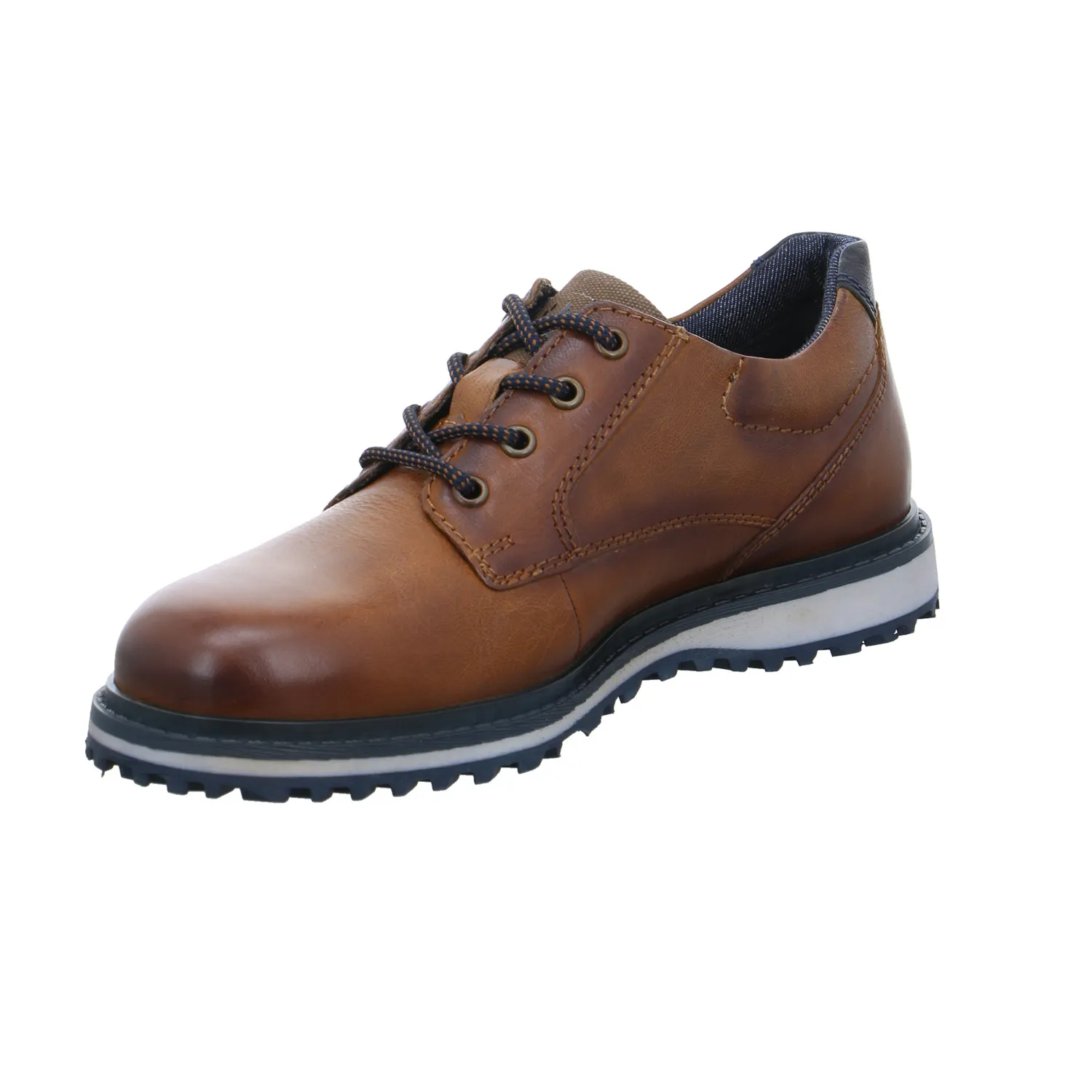 BUGATTI SHOES Halbschuh-City Cognac Leder