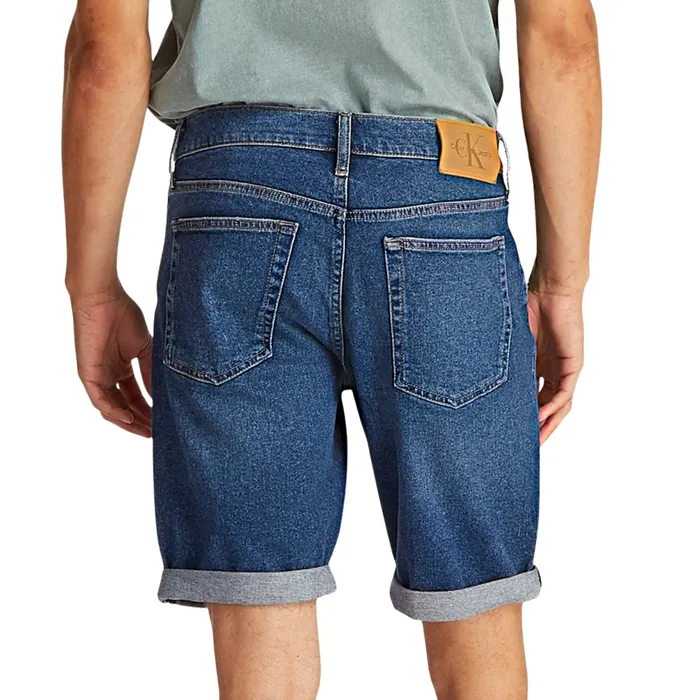 Calvin Klein Slim Denim Short Heren