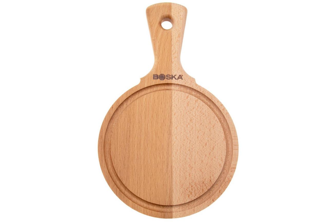 Boska Amigo serveerplank rond 358108, 15 cm beukenhout