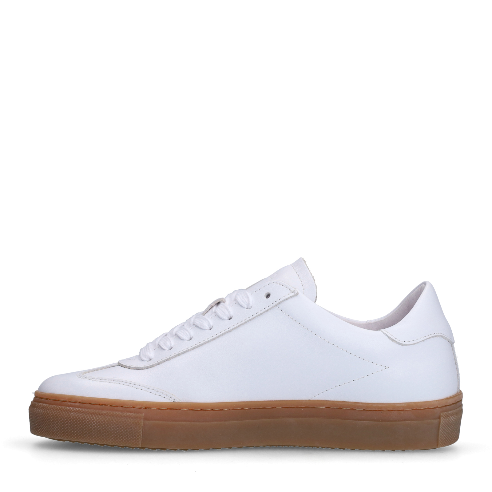 Witte leren sneakers