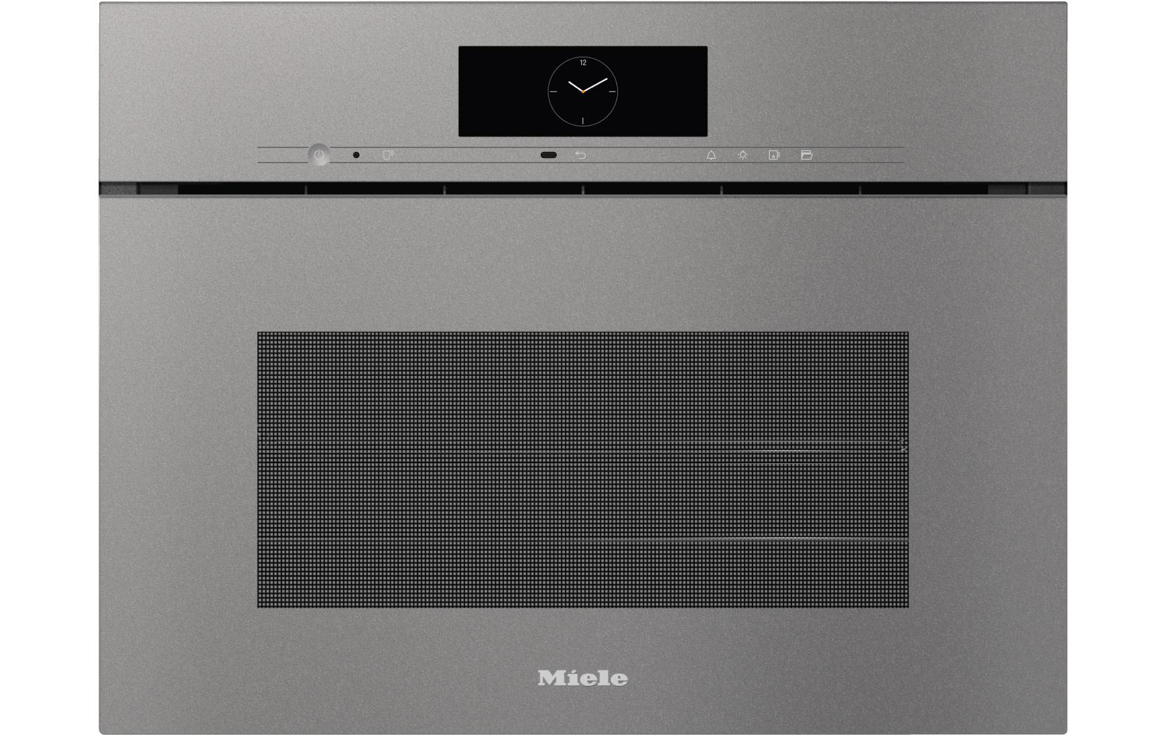 Backofen DGC 7845 HCX Pro Stufen<br>Griffloser Kompakt-Dampfbackofen mit Frisch- und Abwasseranschluss