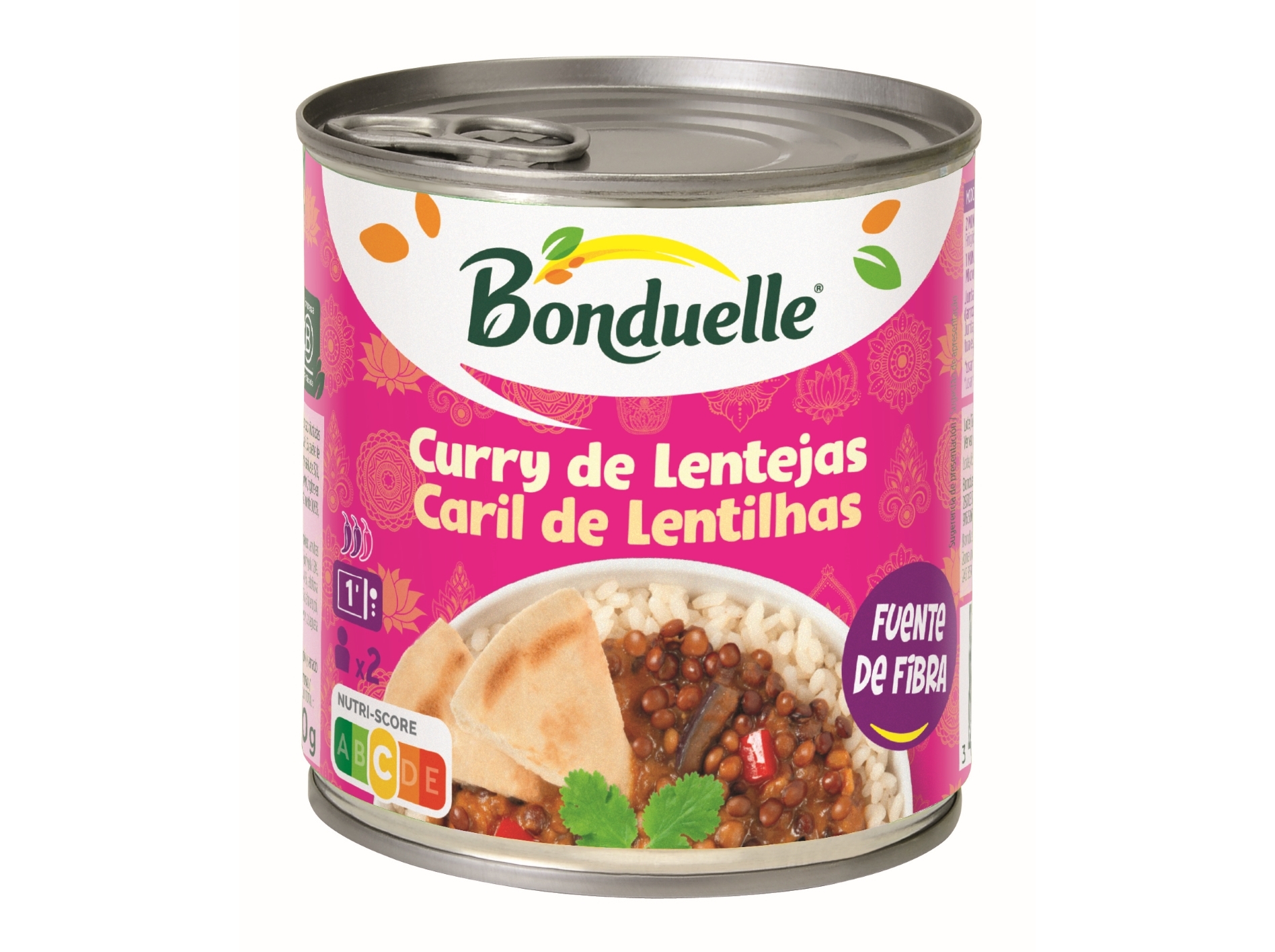 CARIL DE LENTILHAS BONDUELLE 400G