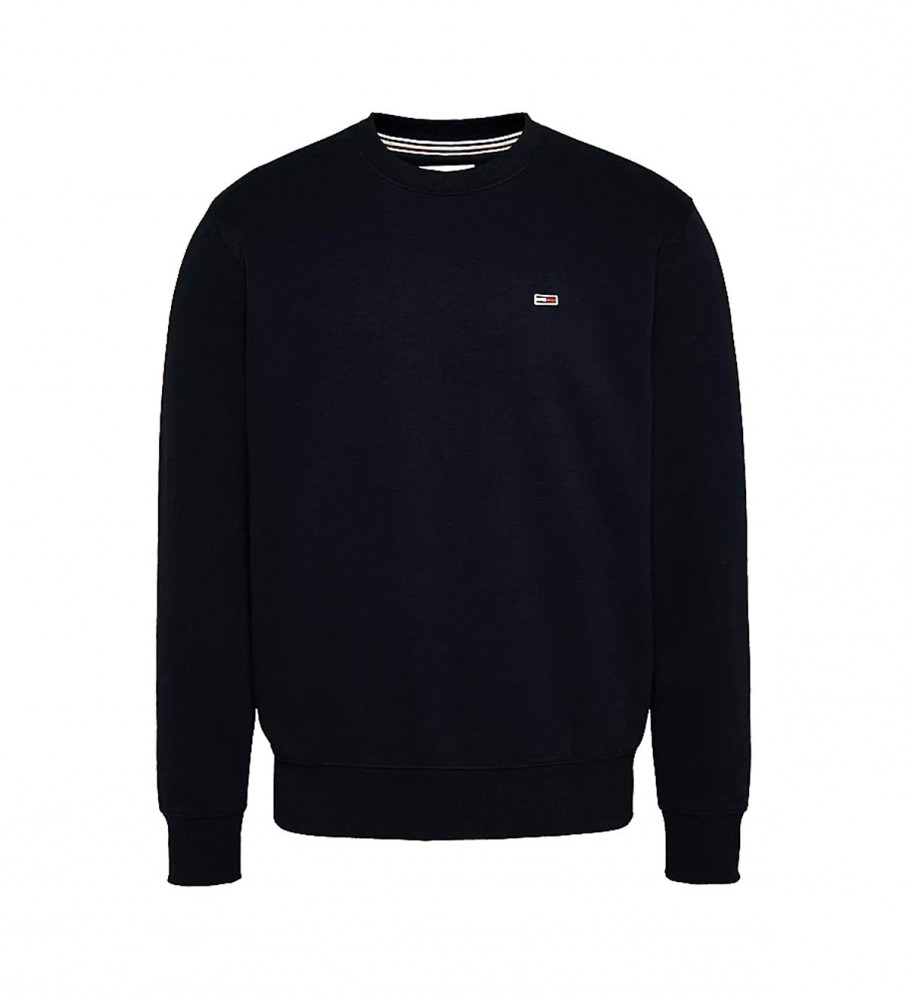 Moletom preto de lã Tommy Jeans