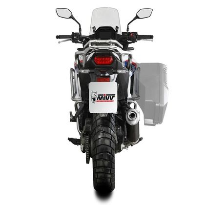 Silencieux Mivv OVAL INOX NOIR - Noir