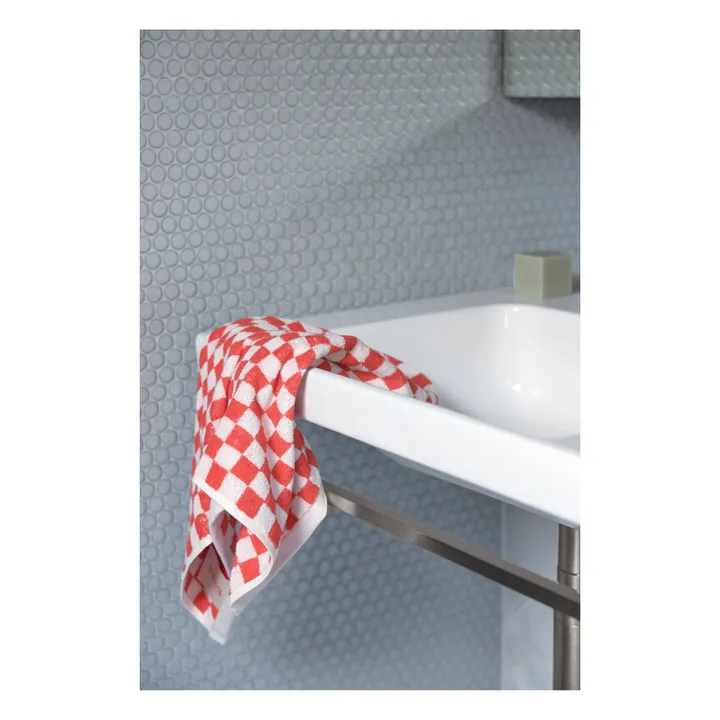 Baina Serviette invité Joséphine | Rouge
