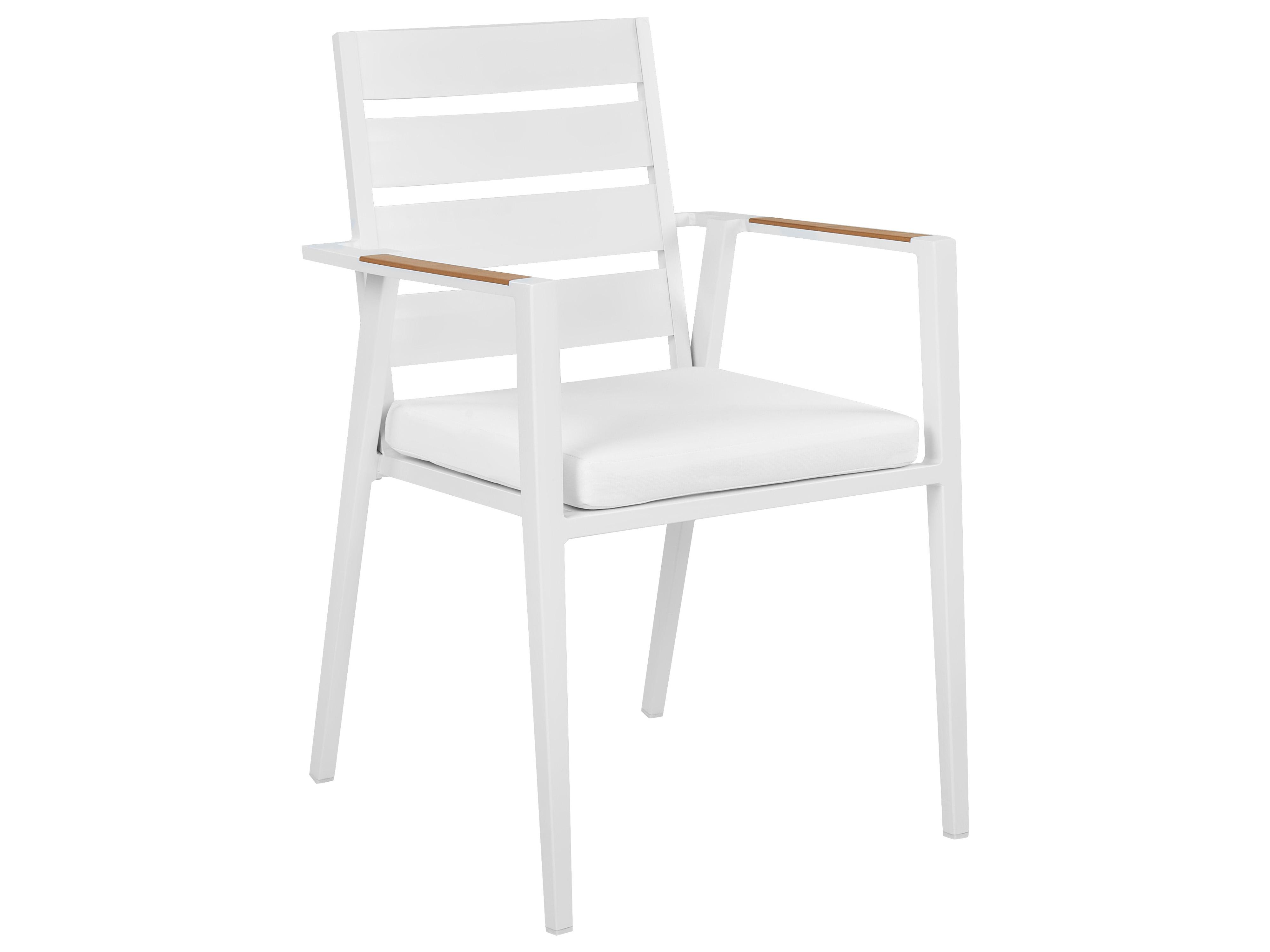 Tuinset 6-zits VALCANETTO/TAVIANO Metaal Wit