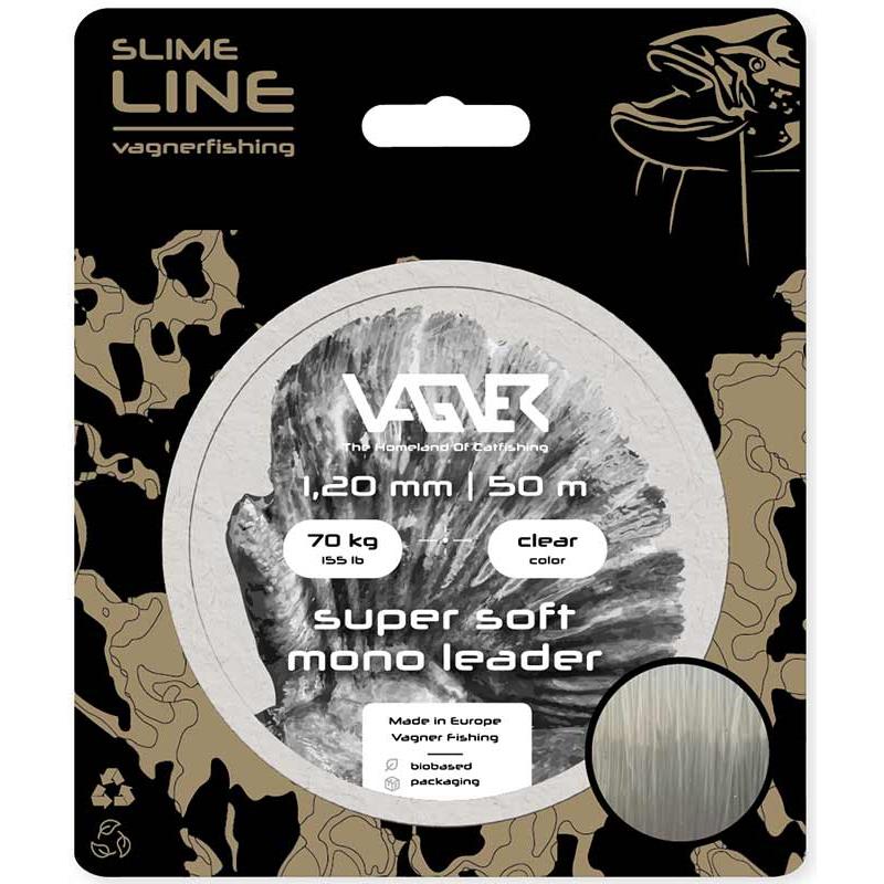 Nylon Vagner Super Soft Mono Leader - 50M