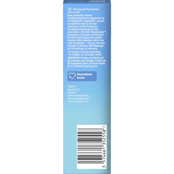 Hydro Boost Augencreme