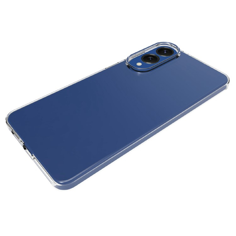 Samsung Galaxy S25 Edge Gummi Case Schutzhülle - Transparent