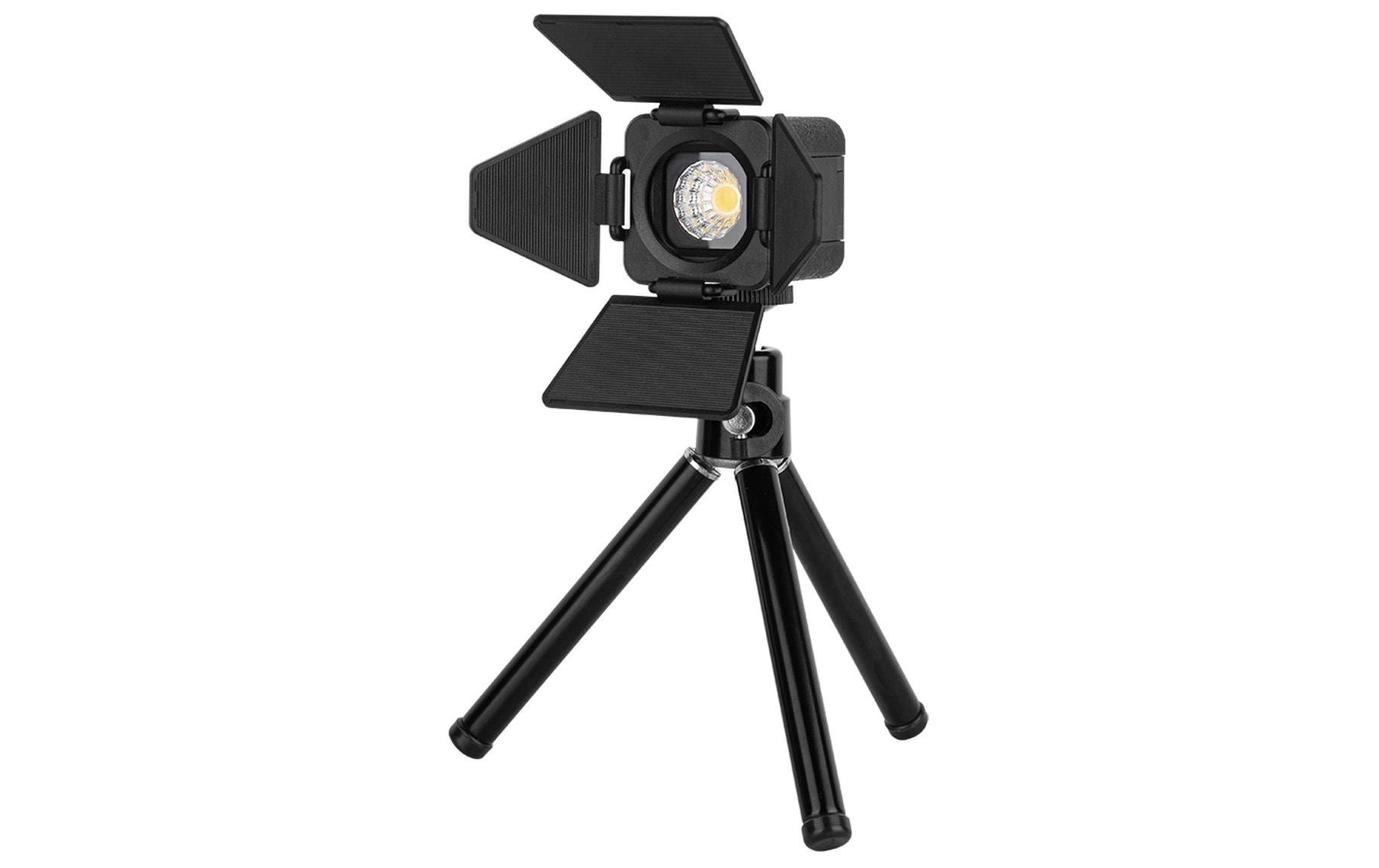 Videoleuchte RM01 Kit<br>Tragbares Mini-LED-Videoleuchten-Kit mit 3 Leuchten