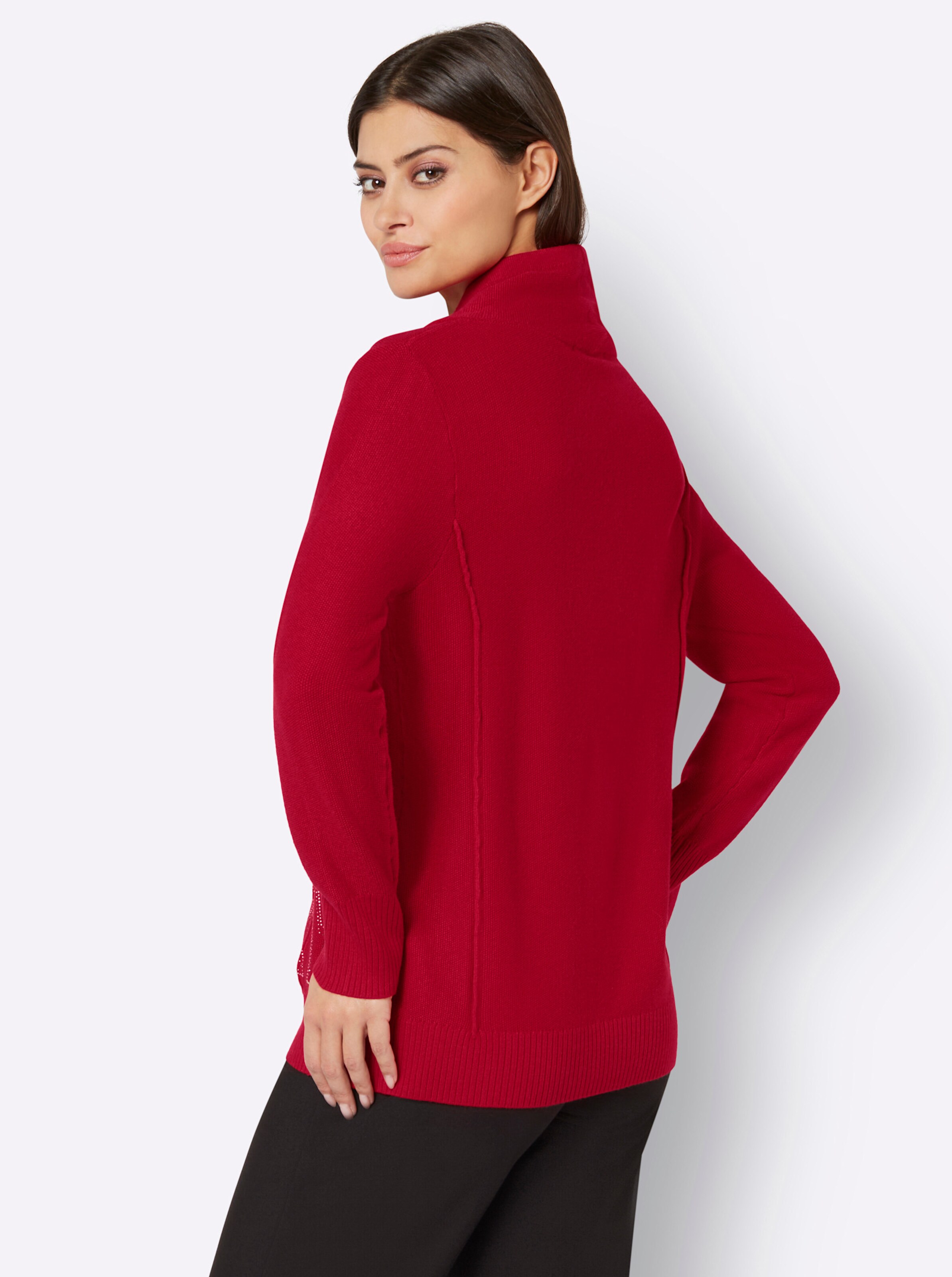 Pullover in rot