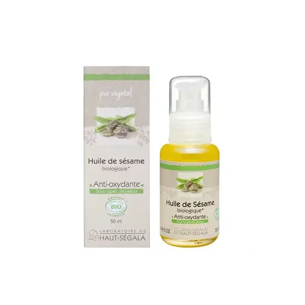 Haut-Ségala Les Huiles Végétales de Sésame Vierge Biologique 50ml