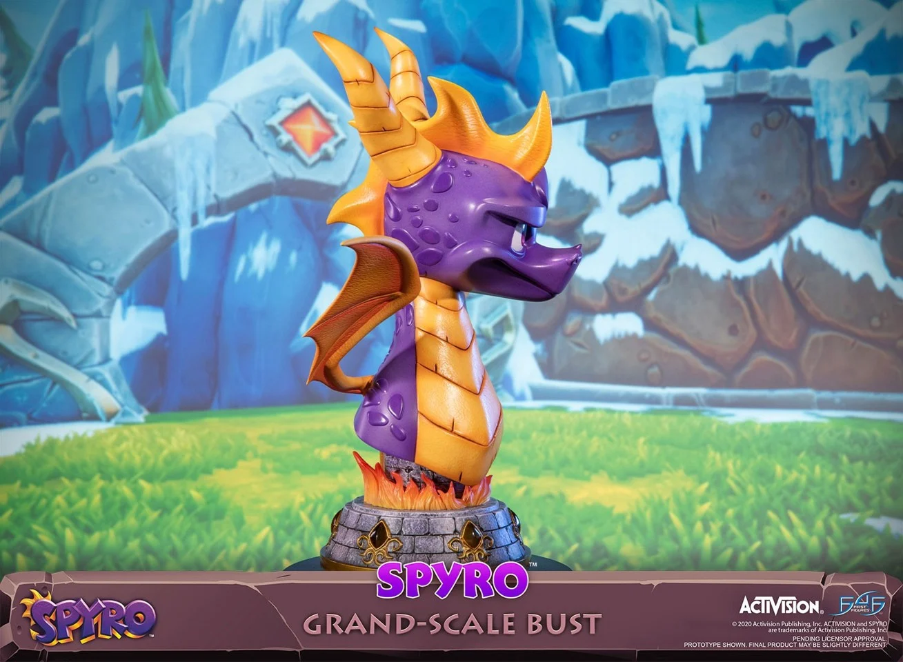 First4Figures - Spyro The Dragon (Spyro Grand-Scale Bust) RESIN Statue /Figure