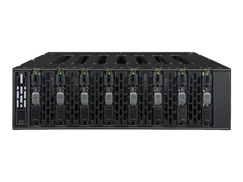 ICY Dock ToughArmor MB873MP-B V2 - Hus til lagringsenhed - M.2 - PCIe 4.0 - sort