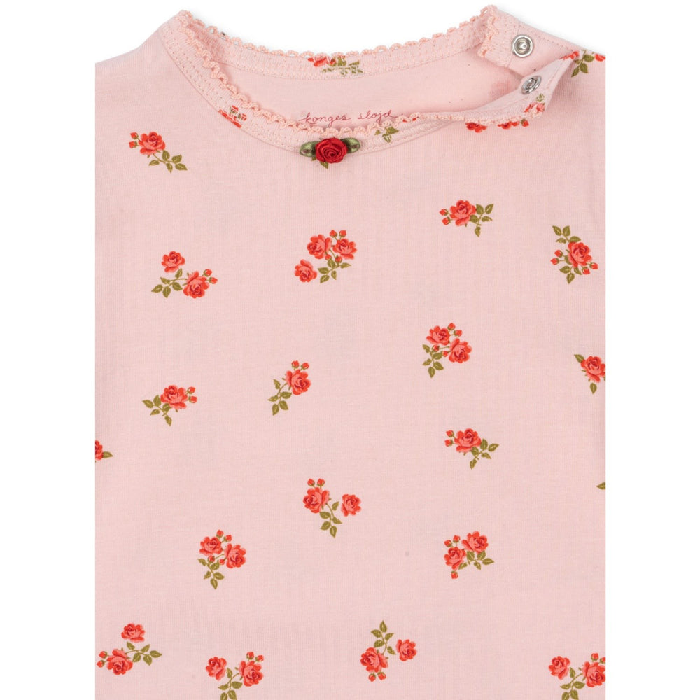 Køb Konges Sløjd Rosa Pink Basic Ls Body GOTS