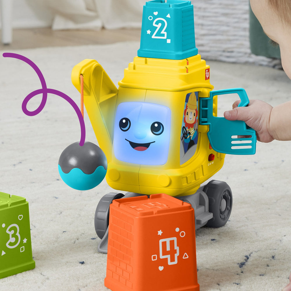 Køb Fisher-Price® Tæl & Stabl Kran