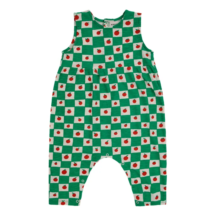 Bobo Choses Combinaison Coton Bio Tomates | Vert