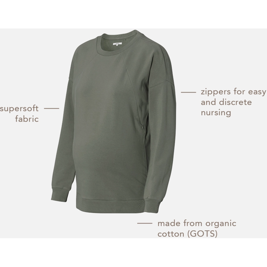Noppies Still-Pullover Lesy Olive