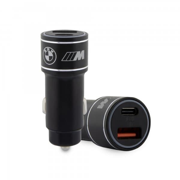 BMW Biloplader M Car Charger USB-A/USB-C PD + QC 3.0 36W