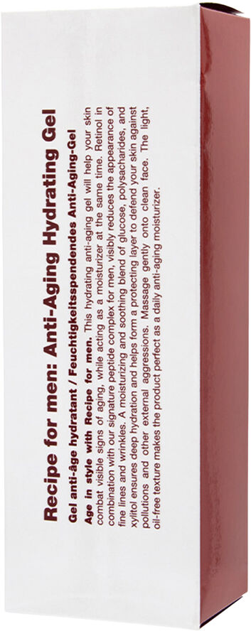 Receipe For Men ANTI-AGING HYDRATING GEL