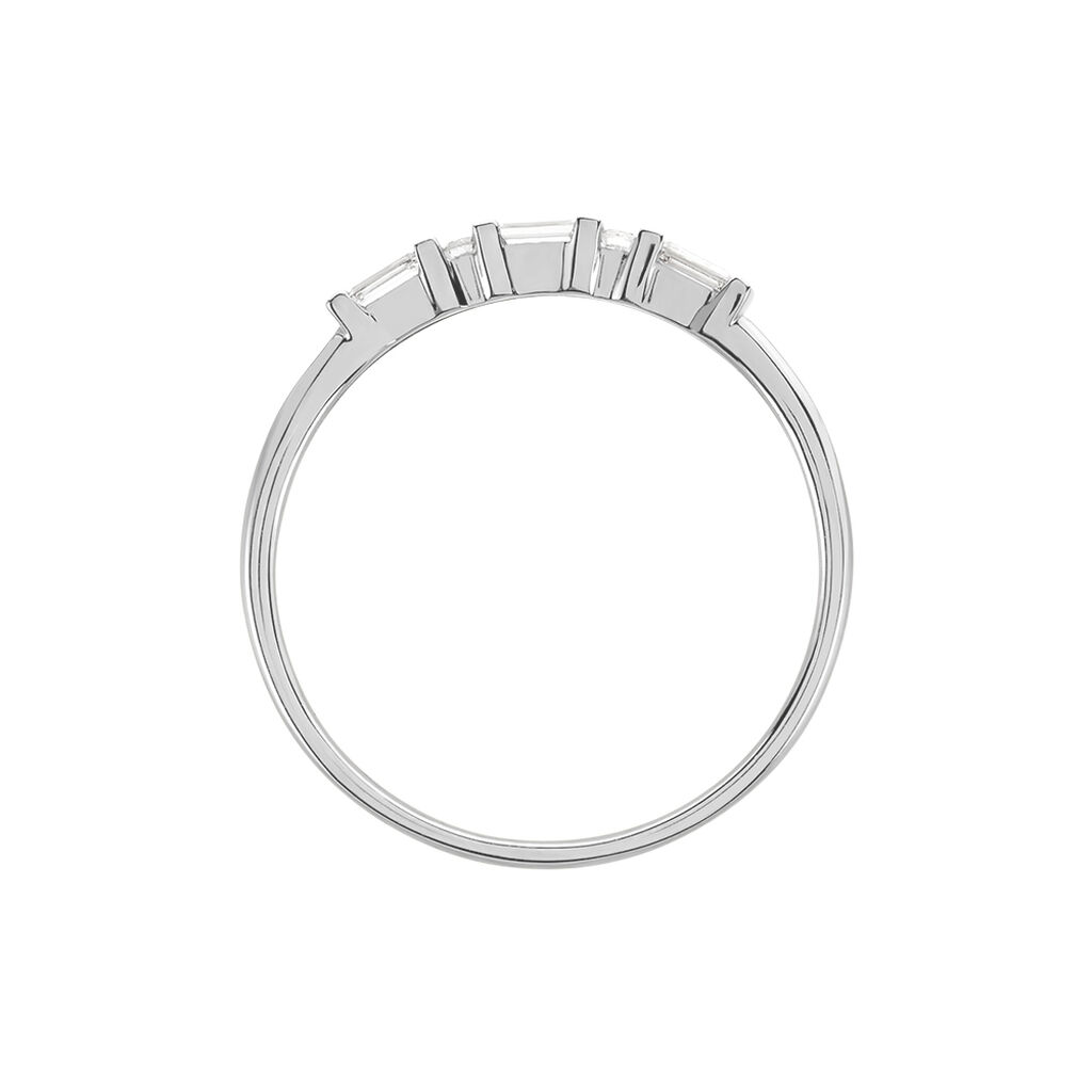 Bague 1986 Or Blanc Diamant