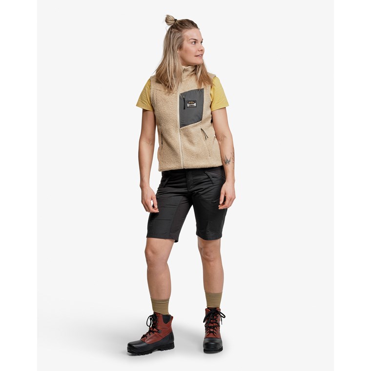 Lundhags Flok Wool Pile VestW Sand
