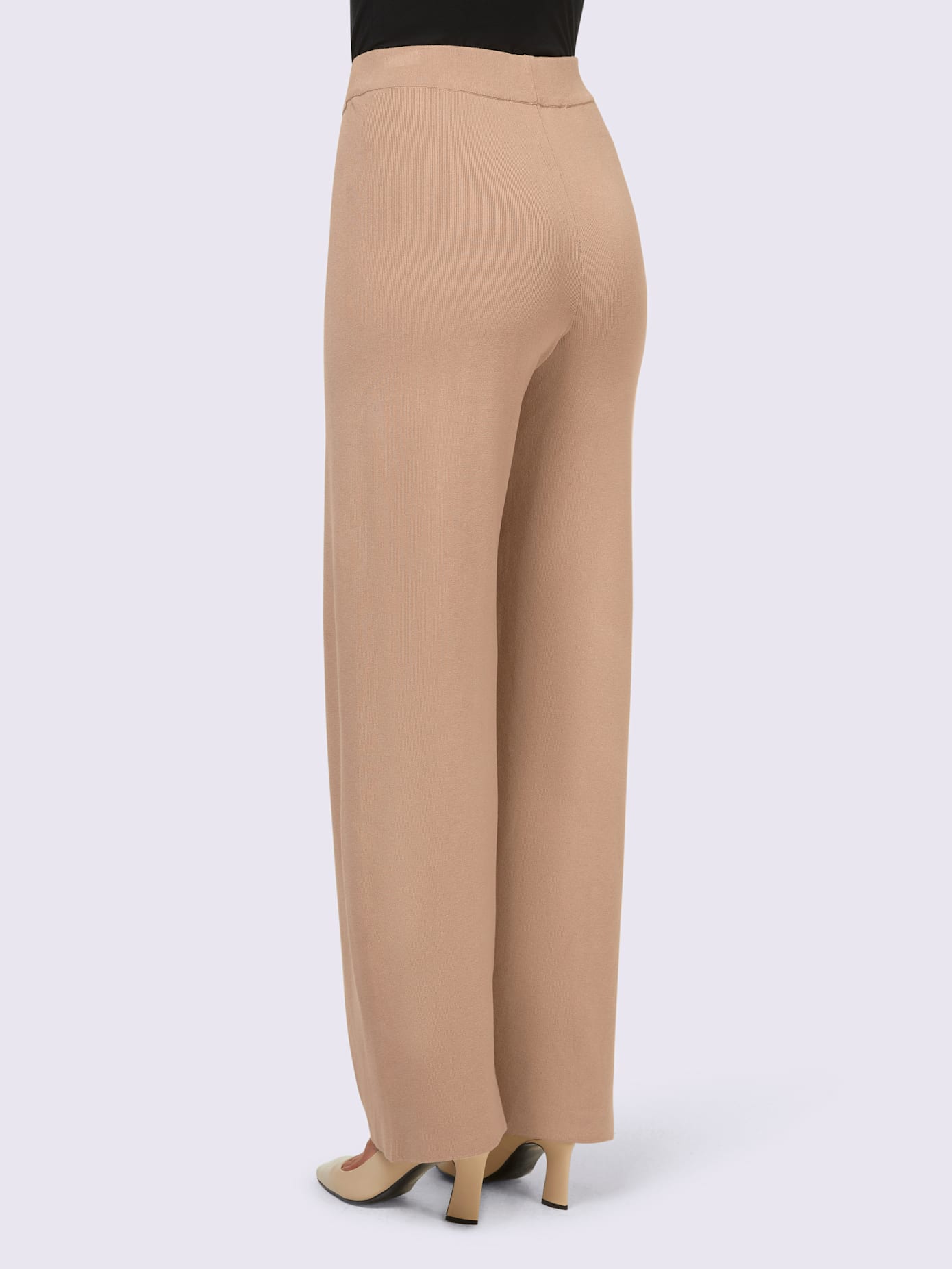 Pantalon en tricot qualité tricot fin