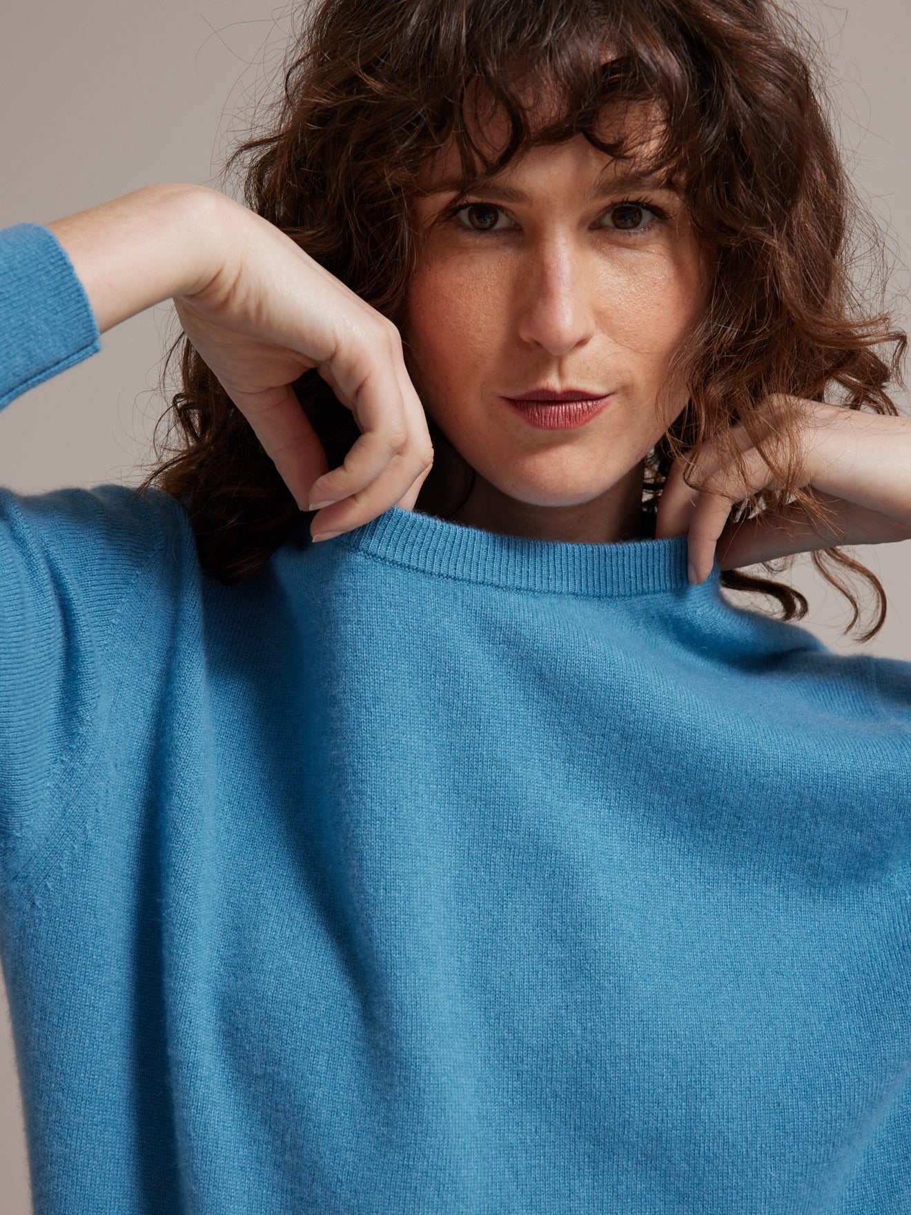 Pull col rond femme - Collection Cachemire