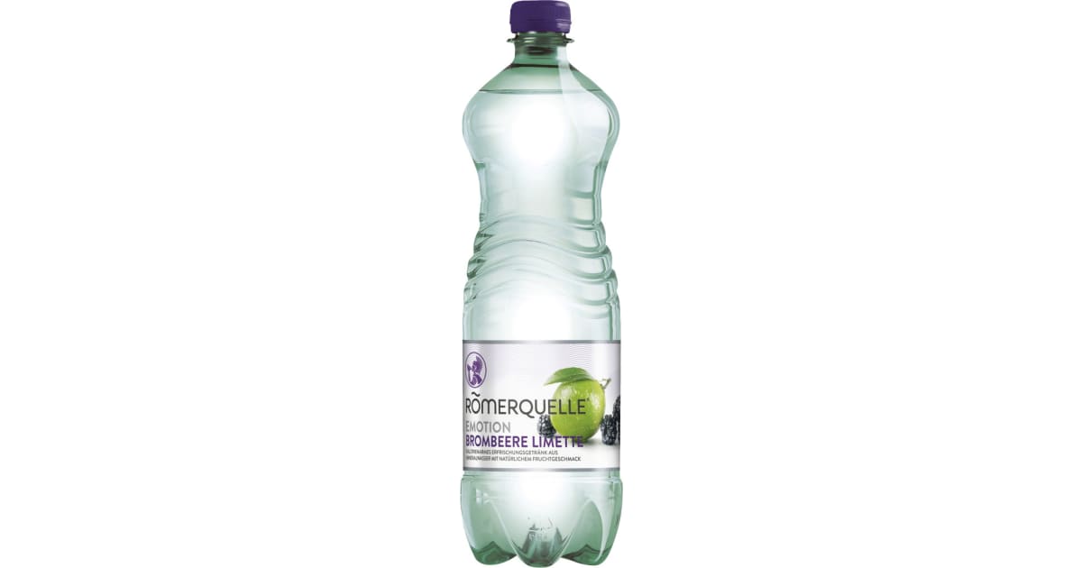 Römerquelle Brombeer-Limette 1,0 Liter (Einweg)