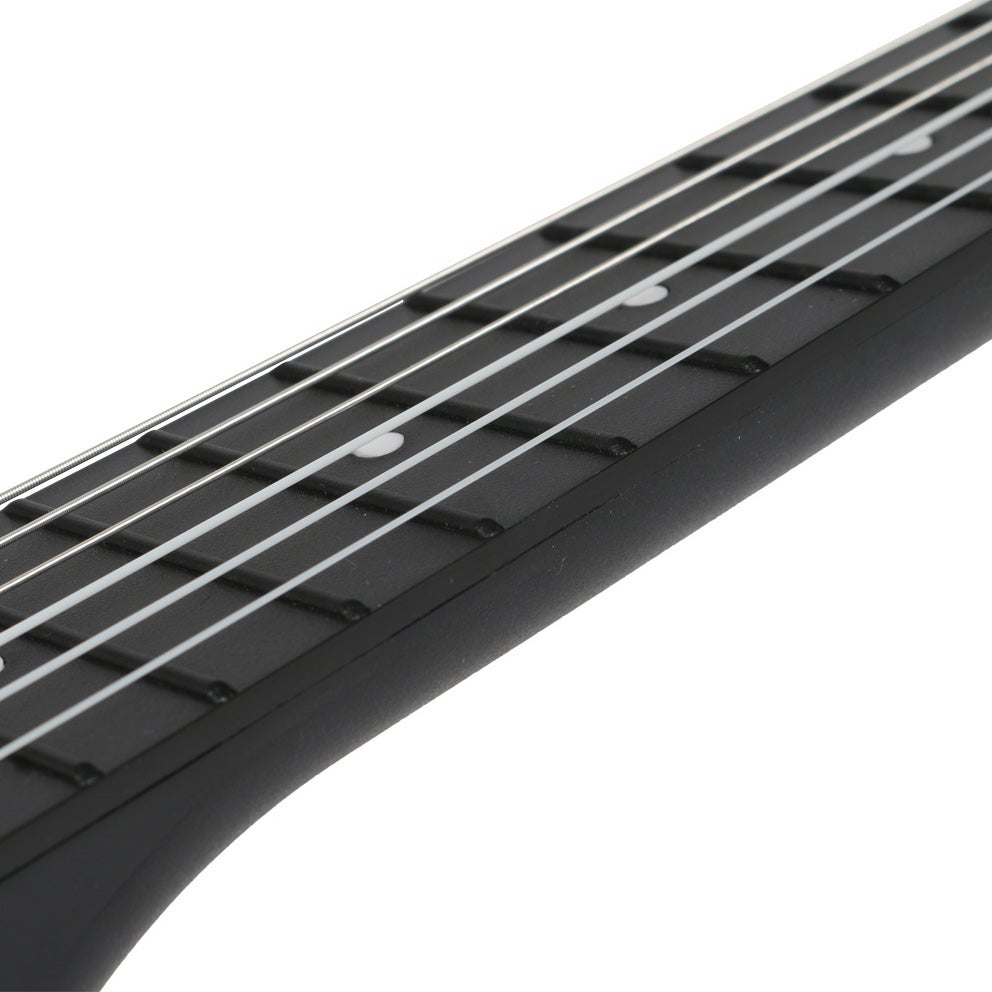 Korala PUG-40-BK polycarbonaat guitarlele zwart