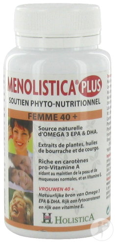 Holistica Menolistica Plus Femme 40 + 120 Capsules