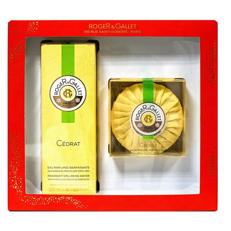 Cédrat coffret eau & savon parfumés